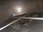 Used Tank, Approximate 12,000 Gallon, 304 Stainless Steel, Vertical.