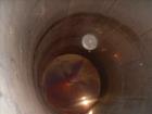 Used Tank, Approximate 12,000 Gallon, 304 Stainless Steel, Vertical.