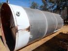 Used Tank, Approximate 12,000 Gallon, 304 Stainless Steel, Vertical