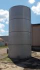 Used-Tank, Chicago Boiler Company,  Approximately 11,667 Gallon, 304 Stainless steel, 10' diameter x 20' high. Slight Cone T...