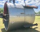 Used- 6000 Gallon Open Top 304 Stainless Steel Mix Tank
