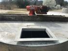 Used 5,000 Gallon Jacketed Vertical Stainless Steel Mix Tank