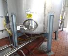 Used Tank, 8,000 Gallon, Stainless Steel, Vertical. Approximate 112