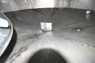 Used Tank, 8,000 Gallon, Stainless Steel, Vertical. Approximate 112