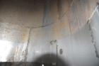 Used Tank, 8,000 Gallon, Stainless Steel, Vertical. Approximate 112