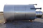 Used- Tank, 8,000 Gallon,304 Stainless Steel, Vertical. 