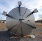 Used Tank, 8,000 Gallon,304 Stainless Steel, Vertical. 