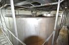 Used Tank, 8,000 Gallon, Stainless Steel, Vertical. Approximate 112