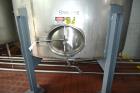 Used Tank, 8,000 Gallon, Stainless Steel, Vertical. Approximate 112