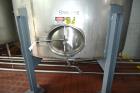 Used- Tank, 8,000 Gallon, Stainless Steel, Vertical. Approximate 112