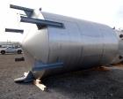 Used Tank, 8,000 Gallon, 304 Stainless Steel, Vertical. Approximate 112