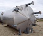 Used Tank, 8,000 Gallon, 304 Stainless Steel, Vertical. 