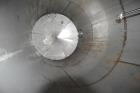 Used Tank, 8,000 Gallon, 304 Stainless Steel, Vertical. 