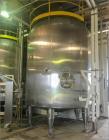 Used Tank, 7,250 Gallon, Stainles Steel, Jacketed.