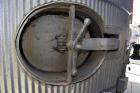 Used Tank, Approximate 10,000 Gallon, Stainless Steel, Vertical. Approximate 120