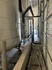 GS Stainless 10,000 Gallon Jacketed Vertical Stainless Steel Storage Tank.