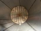Used 10,000 Gallon Insulated 304L Stainless Steel Vertical Tank – Cone Bottom, 120