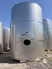 Used JBF 10,380 Gallon 304 Stainless Steel Storage Tank – Single Wall Flat Bottom Process Tank