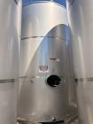 JBF 10,380 Gallon Stainless Steel Process Tank – 304 SS Single-Wall Food Grade Storage Vessel