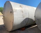 Used- Midwest Fabricators, 11,000 Gallon Stainless Steel Storage Tank