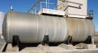 Used- Tank, Approximately 15,000 Gallon, Stainless Steel