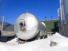 Used Horizontal Stainless Steel Tank, Approximately 25,000 Gallons