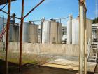 USED: 7500 gallon, 304 stainless steel, vertical tank. Slight dishtop, flat bottom, 10' diameter x 13' overall height, insulated.Last used to store latex.