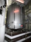 Used-Falco Stainless Steel Equipment Jacketed Pressure Tank, Approximate 5500 Ga