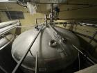 Used Falco Stainless Steel Equipment Jacketed Pressure Tank, Approximate 5500 Ga