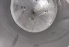 Used-Falco Stainless Steel Equipment Jacketed Pressure Tank, Approximate 5500 Ga