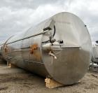 Used- CSC Les Constructions Soudees Du Coteau, Holding Tank. 26,980 Gallon capacity, 316 Stainless Steel, Vertical. Cone Top...