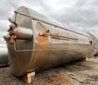 Used- CSC Les Constructions Soudees Du Coteau, Holding Tank. 26,980 Gallon capacity, 316 Stainless Steel, Vertical. Cone Top...