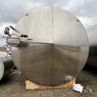 Used- CSC Les Constructions Soudees Du Coteau, Holding Tank. 26,980 Gallon capacity, 316 Stainless Steel, Vertical. Cone Top...