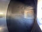 Used CSC Les Constructions Soudees Du Coteau, Holding Tank. 26,980 Gallon capacity, 316 Stainless Steel, Vertical. Cone Top, Slope Bottom. Approximate 13'2
