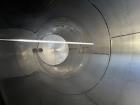 Used CSC Les Constructions Soudees Du Coteau, Holding Tank. 26,980 Gallon capacity, 316 Stainless Steel, Vertical. Cone Top, Slope Bottom. Approximate 13'2