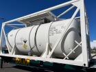 Used-C-Cam International ISO Tank, 5000 Gallon. 19,087 Liter.  Tank is lined with teflon.