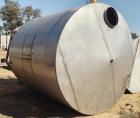 Stainless steel 5,000 Gallon Agitated Tank