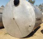 Stainless steel 5,000 Gallon Agitated Tank