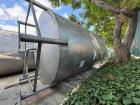 Used 6,000 Gallon 316 Stainless Steel Single Wall Storage Tank – Dish Bottom