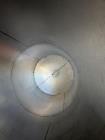 Used 6,000 Gallon 316 Stainless Steel Single Wall Storage Tank – Dish Bottom
