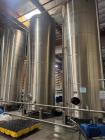 Used 26,000-Liter Vertical Stainless Steel Tank – 304 SS, Cone Bottom, CIP, Built 2022