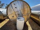 2022 26,000L Stainless Steel Storage Tank – Vertical, Sanitary, CIP Equipped