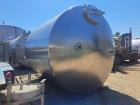 Used 6,000 Gallon 304 Stainless Steel Storage Tank – Cone Bottom, Dished Top, 3