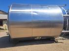 Used 6,000 Gallon 304 Stainless Steel Storage Tank – Cone Bottom, Dished Top, 3