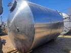 6,000-Gallon 304 Stainless Steel Cone Bottom Storage Tank