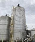 Used 40,000 Gallon 316L Stainless Steel Storage Tank with Agitator & Centrifugal Pump