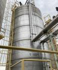 Large Capacity 30,000 Gallon Stainless Steel Process Storage Vessel with Bottom Outlet