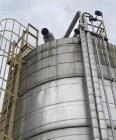 Large Capacity 30,000 Gallon Stainless Steel Process Storage Vessel with Bottom Outlet