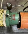Used Approximate 8000 gallon Stainless Steel Tank With Centrifugal Pump, V-1108. Flat top with misc. top inlets. Cone bottom with center bottom outlet. Insulated shell. Worthington Centrifugal Pump, ...
