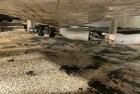 Used Approximate 8000 gallon Stainless Steel Tank With Centrifugal Pump, V-1108. Flat top with misc. top inlets. Cone bottom with center bottom outlet. Insulated shell. Worthington Centrifugal Pump, ...